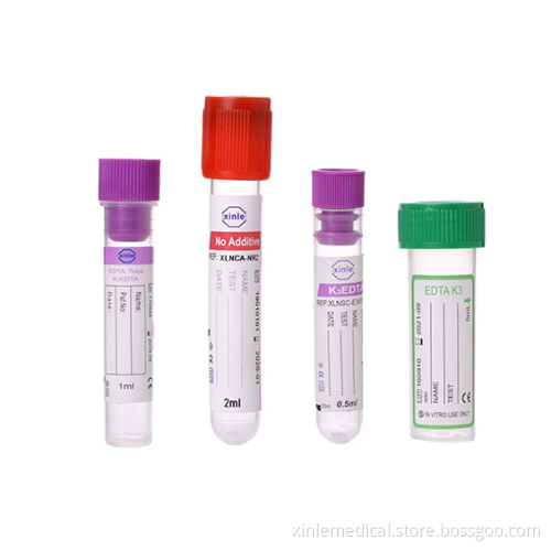 Blood collection tube- non vacuum